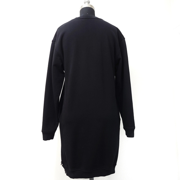 Alexander Mcqueen McQ Embroidered Bird Swollow Distressed Knit Sweater D… - Picture 10 of 10